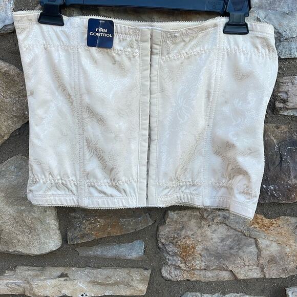 Flexees Shapewear Waist trainer cream/beige size 3X style 6868 NEW - Picture 8 of 9